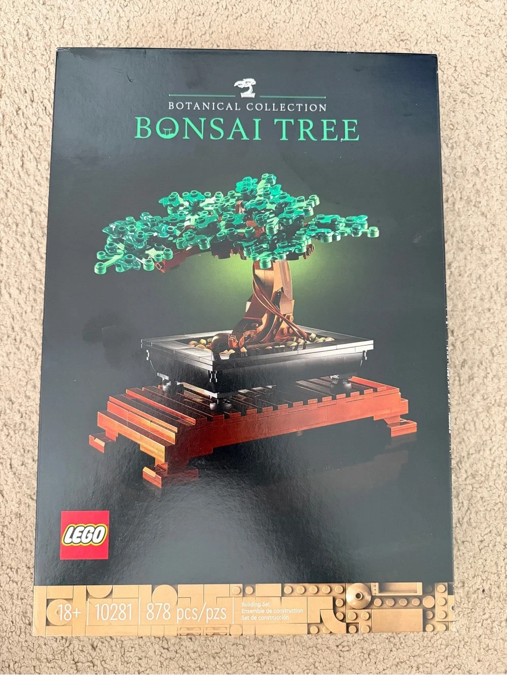 🎋 NEW LEGO 🎋 Botanical Collection Bonsai Tree - Green and Brown Decorative Set